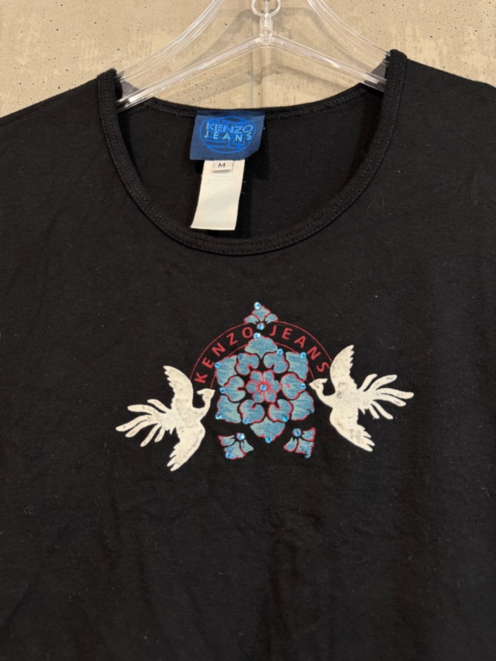 Vintage KENZO Jeans Graphic T-Shirt - Picture 3 of 6